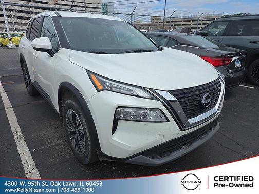 Pearl White Tricoat 2023 Nissan Rogue SV