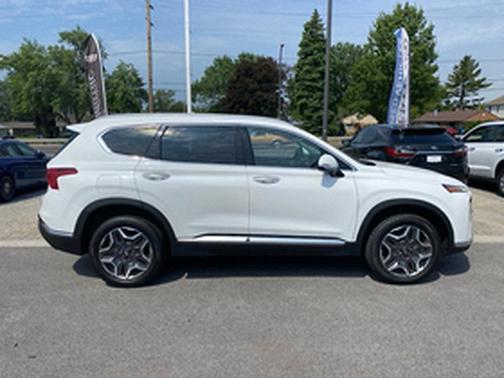 Serenity White Pearl 2023 Hyundai Santa Fe Plug-In Hybrid SEL Convenience