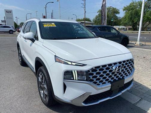 Serenity White Pearl 2023 Hyundai Santa Fe Plug-In Hybrid SEL Convenience