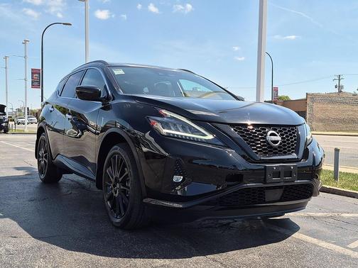 Super Black 2024 Nissan Murano SV Intelligent AWD