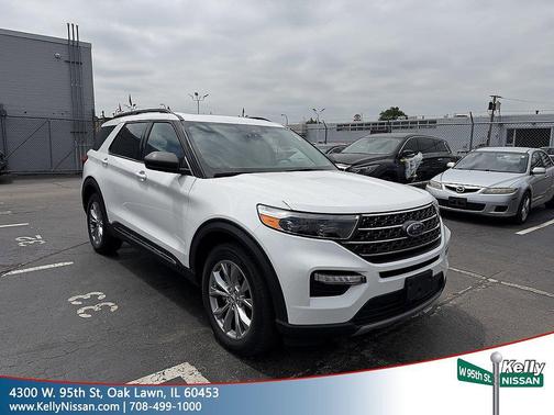 STAR WHITE MET TRI-COAT 2023 Ford Explorer XLT
