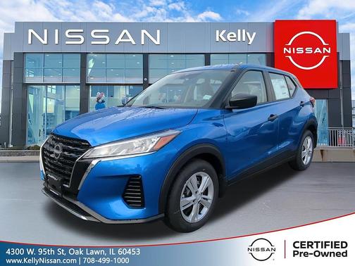 Electric Blue Metallic 2024 Nissan Kicks S