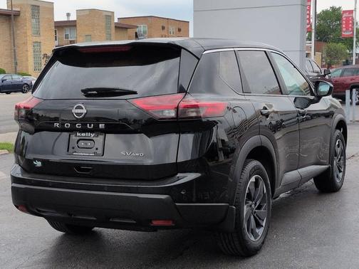 Super Black 2024 Nissan Rogue SV