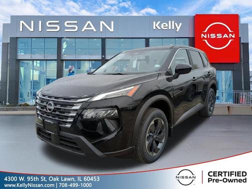Super Black 2024 Nissan Rogue SV