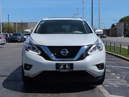 Pearl White 2018 Nissan Murano Platinum