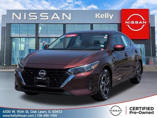 Rosewood Metallic 2024 Nissan Sentra SV