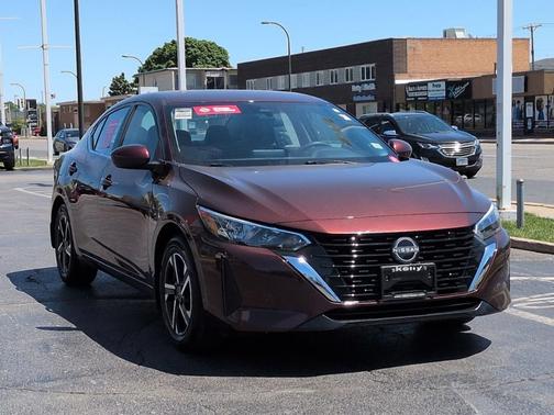 Rosewood Metallic 2024 Nissan Sentra SV
