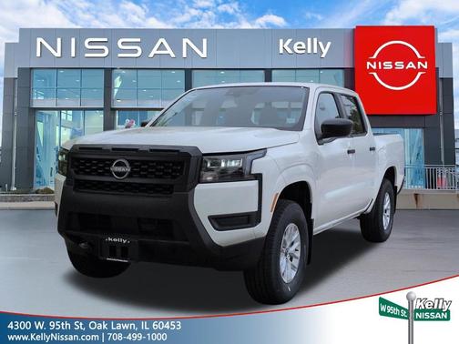 Glacier White 2026 Nissan Frontier S