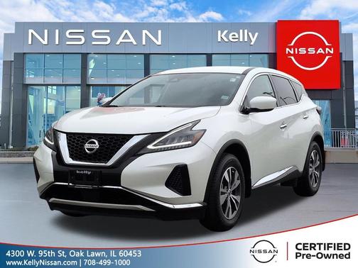Pearl White Tricoat 2022 Nissan Murano S Intelligent AWD