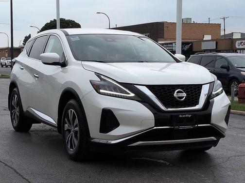 Pearl White Tricoat 2022 Nissan Murano S Intelligent AWD