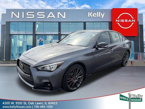 Graphite Shadow 2021 INFINITI Q50 3.0t RED SPORT 400