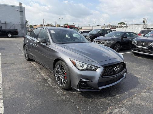 Graphite Shadow 2021 INFINITI Q50 3.0t RED SPORT 400