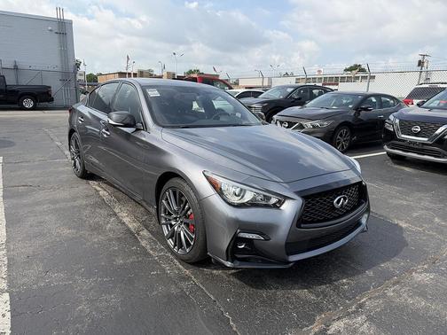 Graphite Shadow 2021 INFINITI Q50 3.0t RED SPORT 400