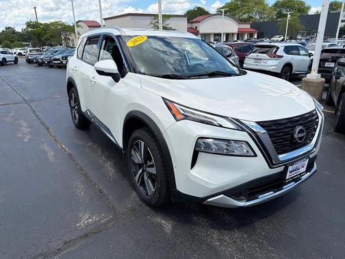 Pearl White Tricoat 2023 Nissan Rogue Platinum