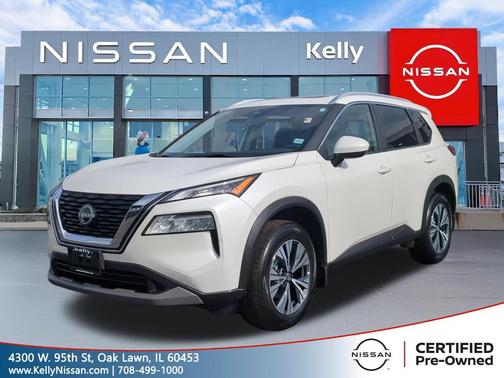Pearl White Tricoat 2023 Nissan Rogue SV