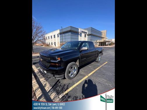 Black 2016 Chevrolet Silverado 1500 Custom