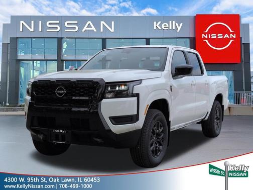 Glacier White 2026 Nissan Frontier SV