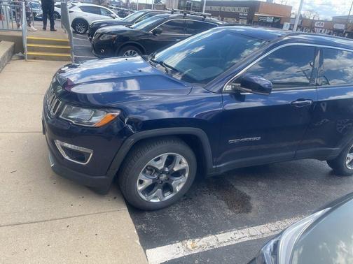 Jazz Blue Pearlcoat 2021 Jeep Compass Limited