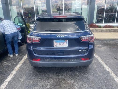 Jazz Blue Pearlcoat 2021 Jeep Compass Limited