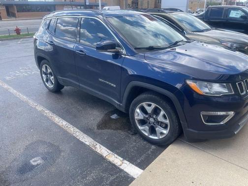 Jazz Blue Pearlcoat 2021 Jeep Compass Limited