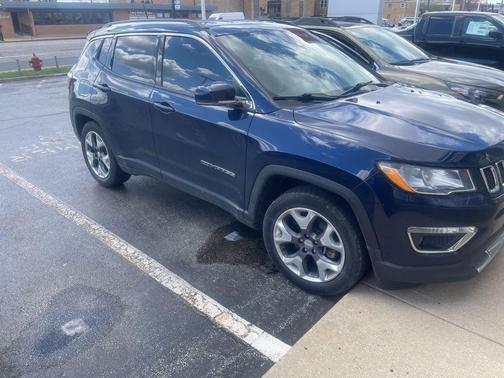 Jazz Blue Pearlcoat 2021 Jeep Compass Limited