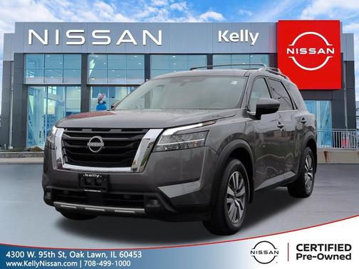Gun Metallic 2022 Nissan Pathfinder SL 2WD