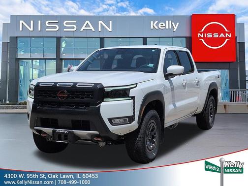 Glacier White 2026 Nissan Frontier PRO-4X