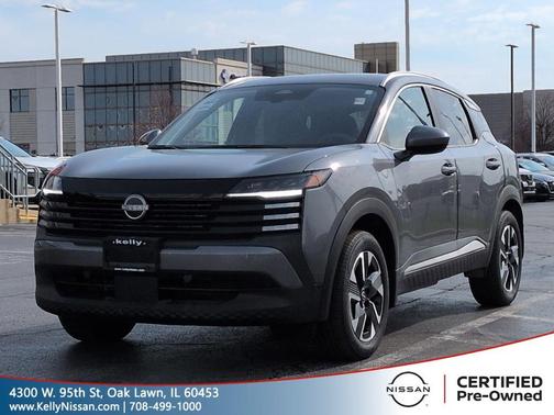 Gun Metallic 2025 Nissan Kicks SV