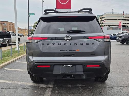 Gun Metallic 2025 Nissan Pathfinder Rock Creek 4WD