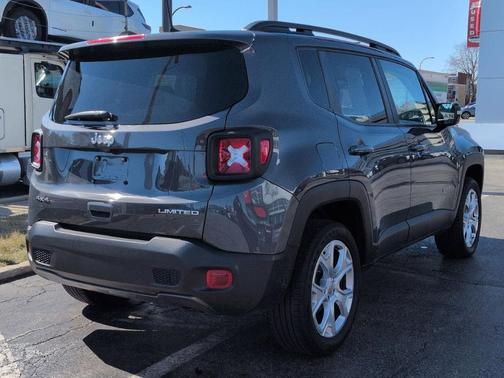 Graphite Gray 2022 Jeep Renegade Limited