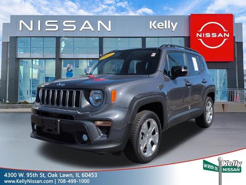 Graphite Gray 2022 Jeep Renegade Limited