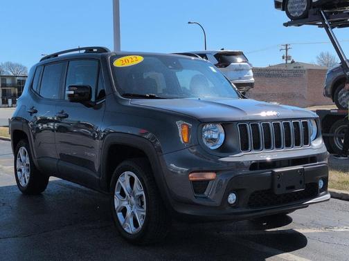 Graphite Gray 2022 Jeep Renegade Limited
