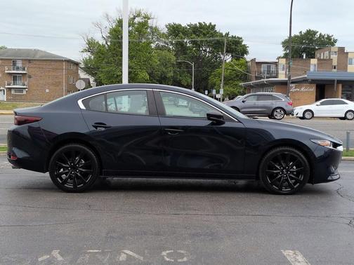 Deep Crystal Blue Mica 2024 Mazda Mazda3 2.5 S Select Sport