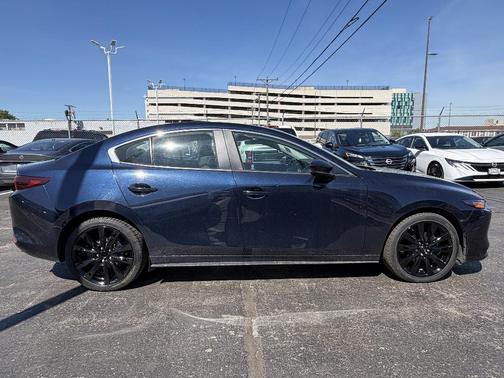 Deep Crystal Blue Mica 2024 Mazda Mazda3 2.5 S Select Sport