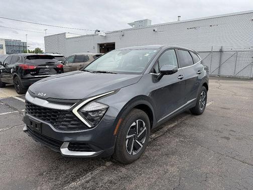 Gravity Gray 2023 Kia Sportage Hybrid LX