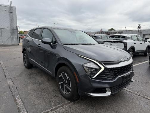 Gravity Gray 2023 Kia Sportage Hybrid LX