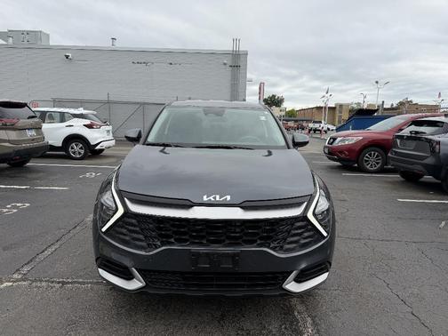 Gravity Gray 2023 Kia Sportage Hybrid LX