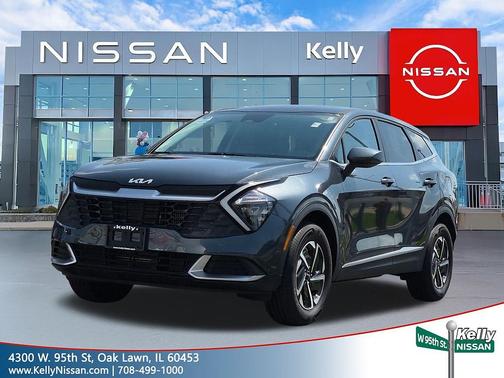 Gravity Gray 2023 Kia Sportage Hybrid LX