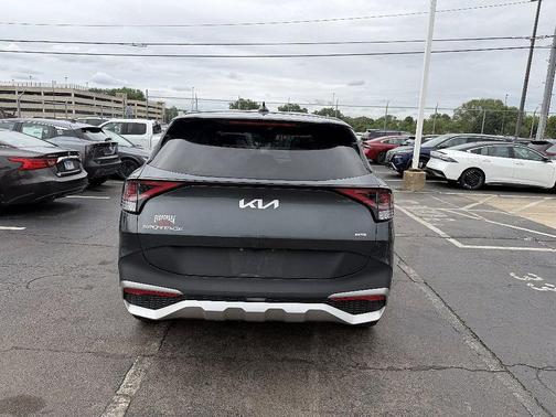 Gravity Gray 2023 Kia Sportage Hybrid LX