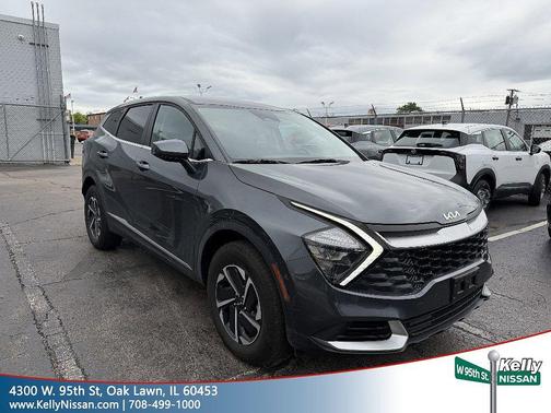 Gravity Gray 2023 Kia Sportage Hybrid LX