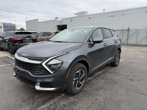 Gravity Gray 2023 Kia Sportage Hybrid LX