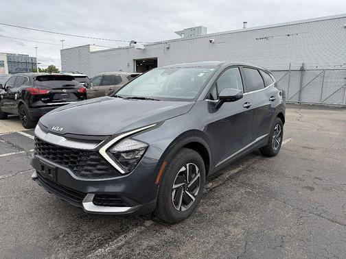 Gravity Gray 2023 Kia Sportage Hybrid LX