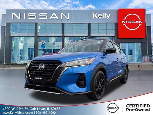 BLUE 2021 Nissan Kicks SR