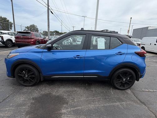 BLUE 2021 Nissan Kicks SR