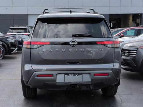 Gun Metallic 2026 Nissan Pathfinder Platinum
