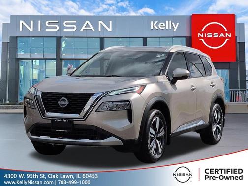 Champagne Silver Metallic 2023 Nissan Rogue Platinum