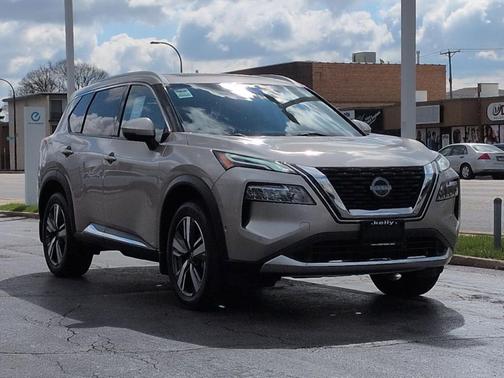 Champagne Silver Metallic 2023 Nissan Rogue Platinum