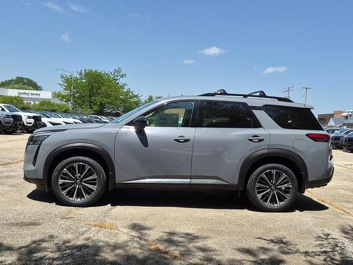 Boulder Gray Pearl 2026 Nissan Pathfinder Platinum