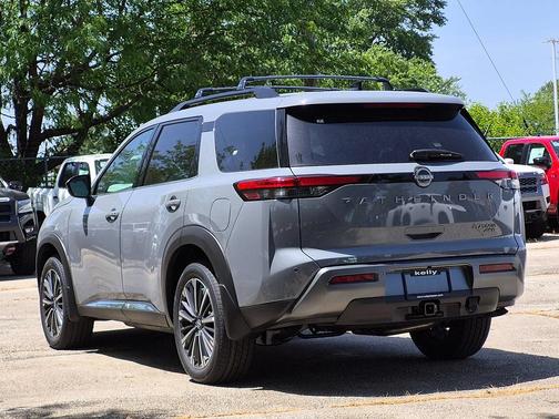Boulder Gray Pearl 2026 Nissan Pathfinder Platinum