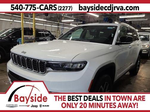 Bright White Clearcoat 2024 Jeep Grand Cherokee L Limited